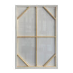 Lines Πινακας Διακοσμητικος Με Κορνιζα 80x120x4cm Καμβας Εκαι Γκρι Ανοιχτο Ξυλο - Image 6