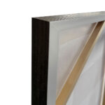 Linee Πινακας Διακοσμητικος Με Κορνιζα 80x120x4cm Καμβας Εκαι Γκρι Ανοιχτο Ξυλο - Image 4