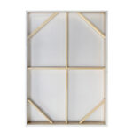 Tierra Πινακας Διακοσμητικος Με Κορνιζα 80x120x4cm Καμβας Καφε Λευκο Ξυλο - Image 5