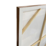 Aterna Πινακας Διακοσμητικος Με Κορνιζα 80x120x4cm Καμβας Καφε Μπεζ Ξυλο - Image 4