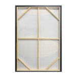 Skive Πινακας Διακοσμητικος Με Κορνιζα 80x120x4cm Καμβας Lemon Γκρι Ξυλο Μαυρο - Image 6