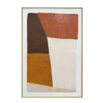 Tonal Πινακας Διακοσμητικος Με Κορνιζα 80x120x4cm Καμβας Πολυχρωμο Ξυλο