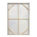 Kakto Πινακας Διακοσμητικος Με Κορνιζα 80x120x4cm Καμβας Μπεζ Καφε Σκουρο Ξυλο - Image 6