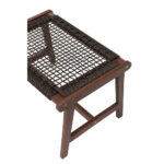 Mesh Σκαμπο Καφε Antique Καρυδι 57x41x35.5cm - Image 4