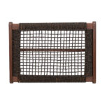 Mesh Σκαμπο Καφε Antique Καρυδι 57x41x35.5cm - Image 5