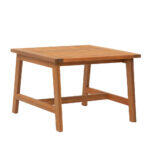 Edgar Side Table Φυσικο 55x55x38cm