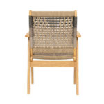 Vega Καρεκλα Multicolor Φυσικο 58x56x87cm - Image 6