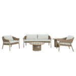 Sumatra Coffee Table Φυσικο 80x80x38cm - Image 3