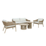 Sumatra Coffee Table Φυσικο 80x80x38cm - Image 4