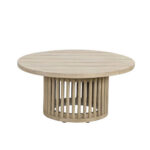 Sumatra Coffee Table Φυσικο 80x80x38cm - Image 6