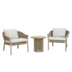 Sumatra Side Table Φυσικο 55x55x51cm - Image 5