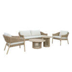 Sumatra Side Table Φυσικο 55x55x51cm - Image 6