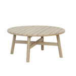 Lanai Coffee Table Φυσικο 80x80x38cm