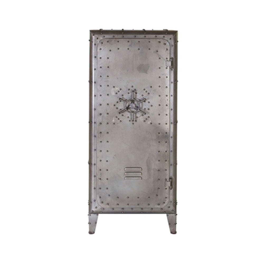 24-0695-FKU0V-first-_1 Safe Βιβλιοθηκη Ψηλη Gunmetal 66x54x154cm - Image 1