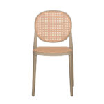 Ratti Καρεκλα Latte Φυσικο 41.5x52x84cm - Image 4