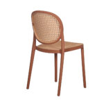 Ratti Καρεκλα Terracotta Φυσικο 41.6x53x84cm - Image 3