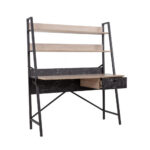 Atrium Γραφειο 1συρταρι Sonoma Μαυρο Πετρα 125x55x150 - Image 3