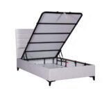 Stratta Κρεβατι Με Αποθηκ. Χωρο (Για Στρωμα 120x200cm) Off White 06-900 208x127x121cm - Image 4