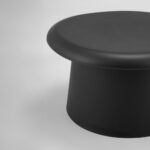 Rivva Coffee Table Μαυρο 70x70x39cm - Image 2