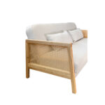 Ammos Καναπες Κρεβατι 3θεσιος Off White 196x82x81cm - Image 6
