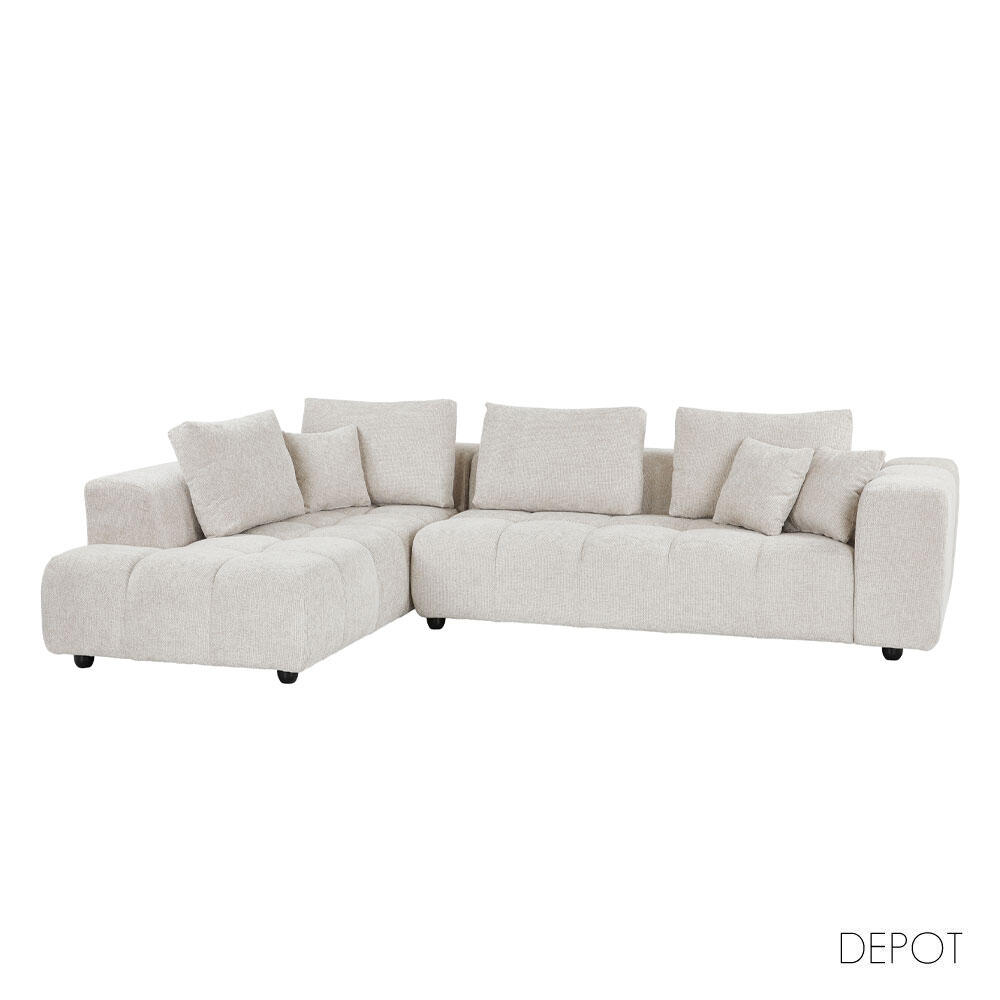 71-0113-8ySSL-first-_1 Tomos Καναπες Γωνια Αριστερη Beige Legasy 15 298x200x85cm - Image 1
