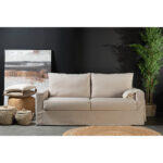 Ithaki Καναπες Κρεβατι 3θεσιος Beige Hygge 06 190x94x90cm - Image 2
