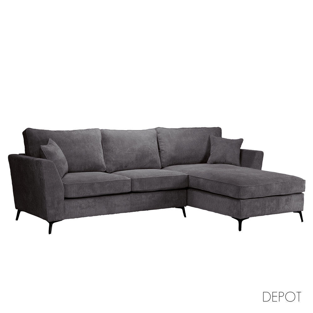 71-0123-UCrxr-first-_1 Boel Καναπες Γωνια Δεξια Γκρι Lincoln 90 280x170x92cm - Image 1