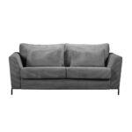 Cocoon Καναπες Κρεβατι 3θεσιος Γκρι Lincoln 90 208x94x92cm - Image 4