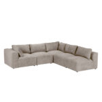 Box Πολυθρονα Με Μπρατσο Αναστρεψιμη Beige Vogue 2 107x107x85cm - Image 3