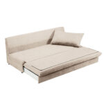 Girasole Καναπες Κρεβατι 3θεσιος Beige Asti 1 200x87x90cm - Image 3