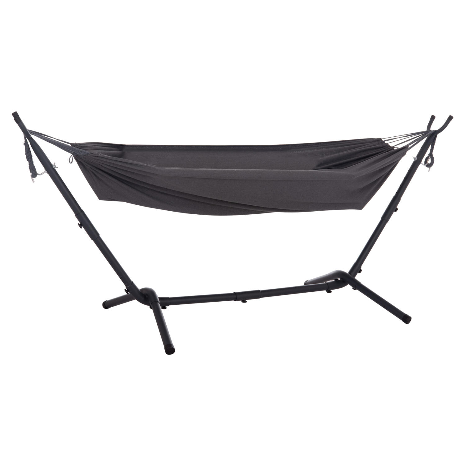aiora-fb9630401-anthraki-metallikos-skel Αιωρα Crave HM6304.01 Ανθρακι Μεταλλικος Σκελετος-Σκουρο Γκρι Υφασμα 265x93x105υεκ - Image 1