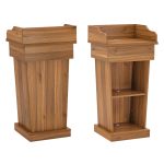 Αναλογιο Εκφωνητη Supreme Honey Oak HM2378 59,5χ40χ111υ Εκ.