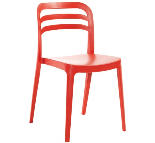 aspen-karekla-polypropylene-699-1886 Aspen Kαρέκλα Πολυπροπυλενίου Κόκκινη - Image 1