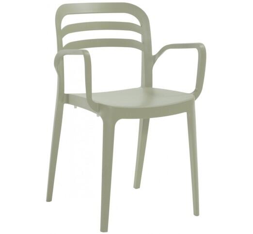 aspendos-polythrona-700-1899 Aspendos Πολυθρόνα Πολυπροπυλενίου Sage green - Image 1