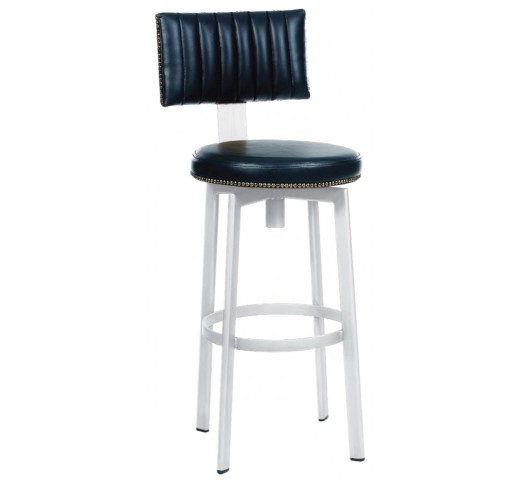 avery-metalliko-skampo-bar-1030-28469 Avery White Σκαμπό Μπαρ Mεταλλικό - Image 1
