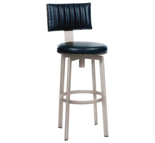 avery-metalliko-skampo-bar-1030-28476 Avery Grey Σκαμπό Μπαρ Μεταλλικό - Image 1