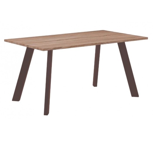 avg242-base-trapeziou-23123-117091 AVG242 Brown Βάση Τραπεζιού Αλουμινίου - Image 1