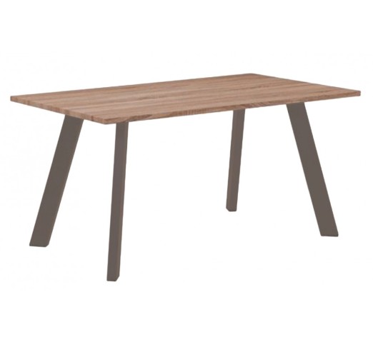avg242-base-trapeziou-23123-117100 AVG242 Taupe Βάση Τραπεζιού Μεταλλική - Image 1