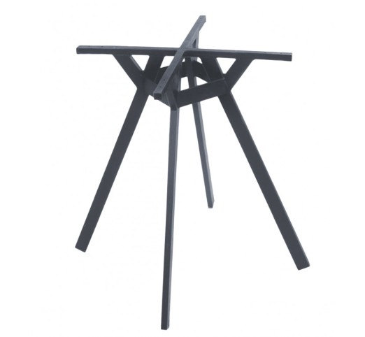 avg288-base-trapeziou-1259-38681 AVG288 Anthracite Βάση Τραπεζιού Αλουμινίου - Image 1