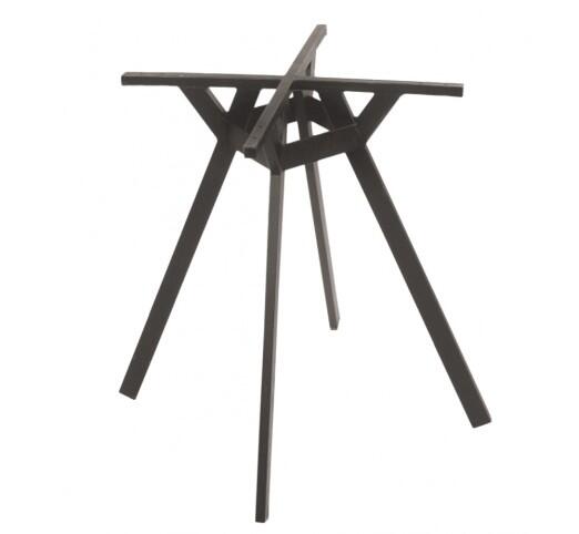 avg288-base-trapeziou-1259-38682 AVG288 Taupe Βάση Τραπεζιού Αλουμινίου - Image 1