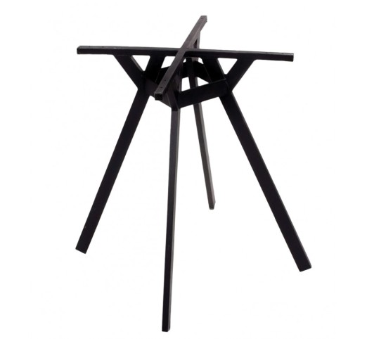avg288-base-trapeziou-1259-38684 AVG288 Black Βάση Τραπεζιού Αλουμινίου - Image 1