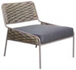 AVG322 Lounge Taupe Καρέκλα Αλουμινίου - Image 2