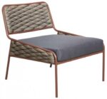 AVG322 Copper Lounge Καρέκλα Αλουμινίου - Image 2