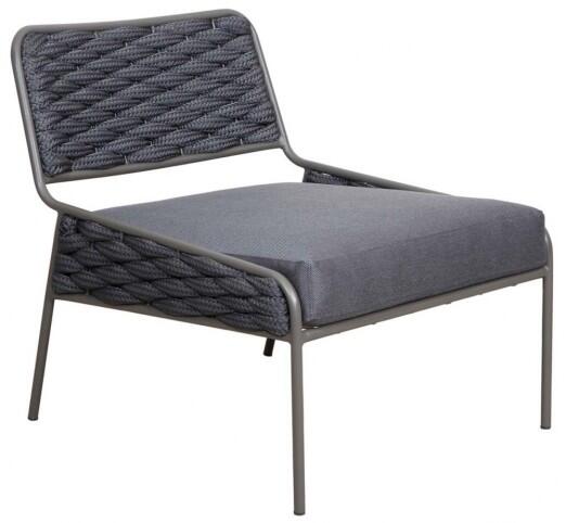 avg322-lounge-karekla-1273-103954 AVG322 Grey Lounge Καρέκλα Αλουμινίου - Image 1