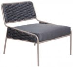 AVG322 Lounge Sand Καρέκλα Αλουμινίου