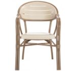 Bamboo Πολυθρόνα Πολυπροπυλενίου Desert brown/cappuccino