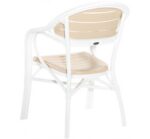 Bamboo Πολυθρόνα Πολυπροπυλενίου White/ivory - Image 4