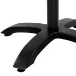 Βαση Μαντεμι Μπαρ Μαυρη 62χ62x108εκ. HM417 - Image 6