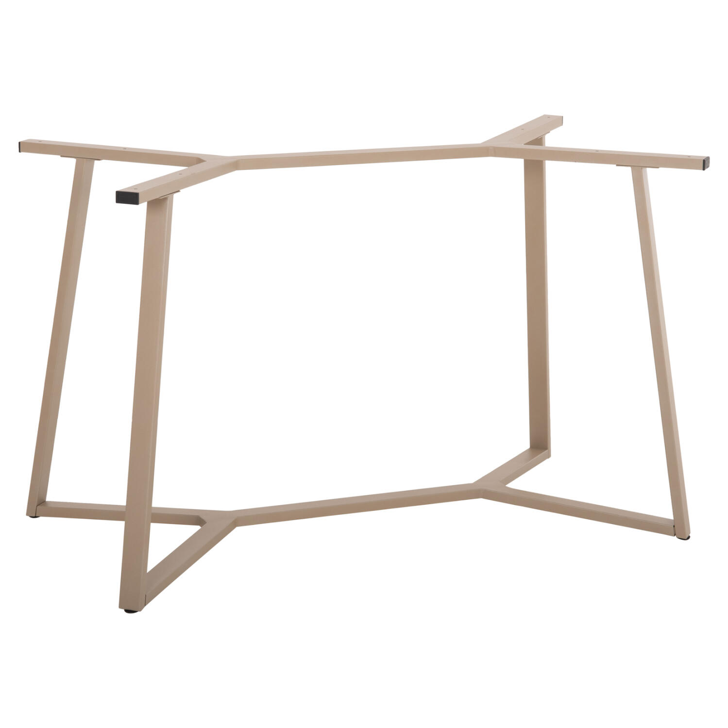 basi-trapezioy-fb947125-metalliki-se-kap Βαση Τραπεζιου HM471.25 Μεταλλικη Σε Καπουτσινο 111x60x71υεκ. - Image 1