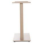 Βαση Τραπεζιου Μπαρ Διστηλη Μες.υψους HM478.25 Μεταλλο Καπουτσινο Ματ 80x40x90υεκ - Image 5